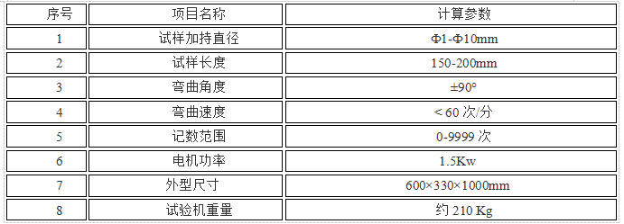 JWJ-10金屬線材反復(fù)彎曲試驗機(jī)